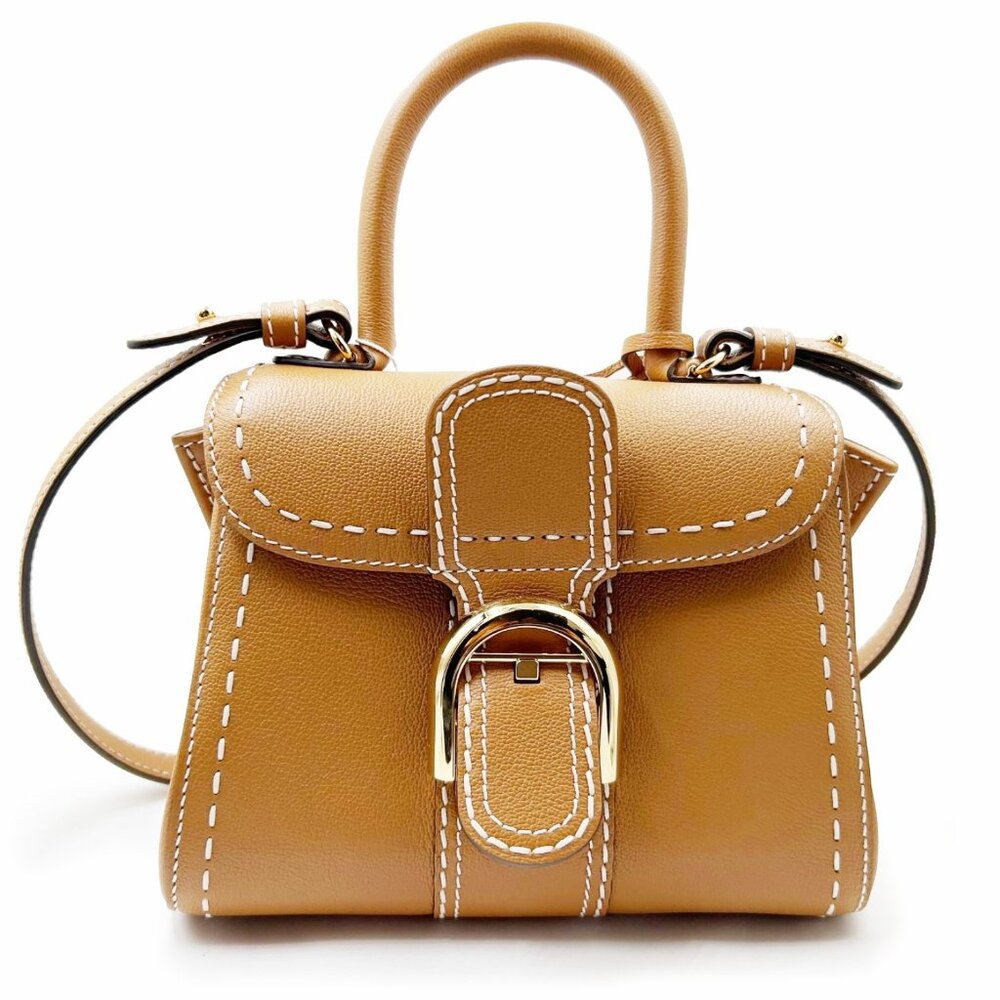 Delvaux Brand New Brilliant Surpique Mini Crossbody Bag